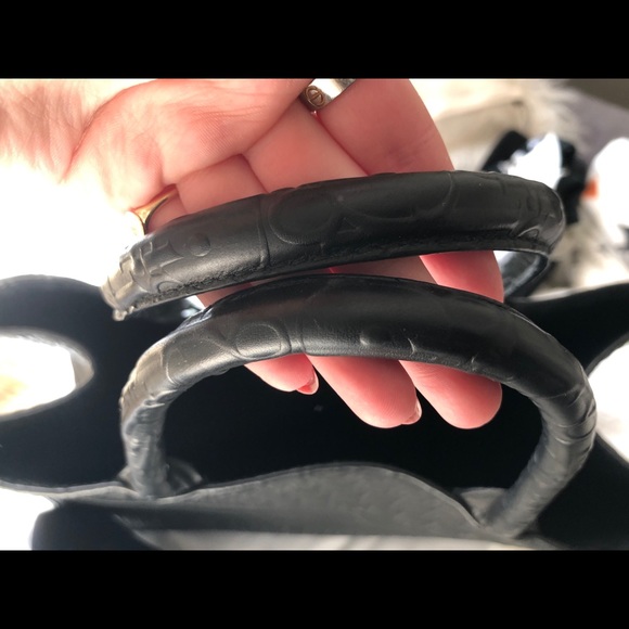 AUTHENTIC rare Dior book tote black leather - Picture 3 of 7